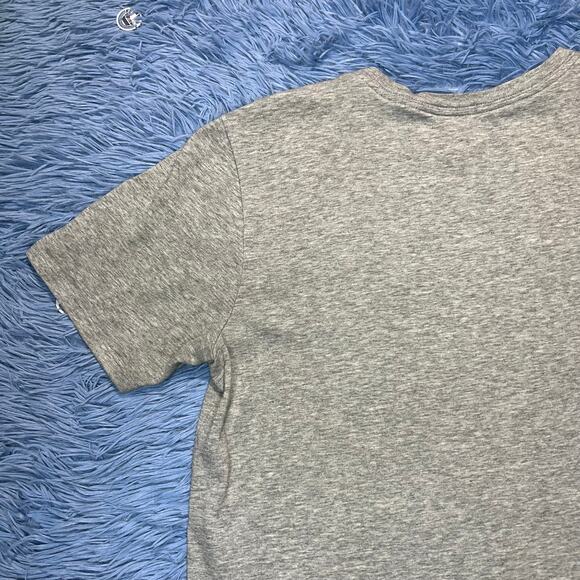 Nike Dri Fit Logo Shirt Size Medium Mens Athletic Neon Green Gray - Picture 6 of 11